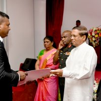 Certificate Awarding Ceremony by HE for Narcotic Law Enforcement Officers   