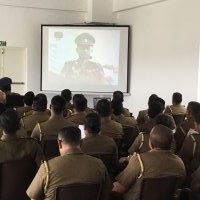 The staffs of Excise Department of Sri Lanka take ‘‘Bakmaha Divuruma,’ pledge to create a drug free country